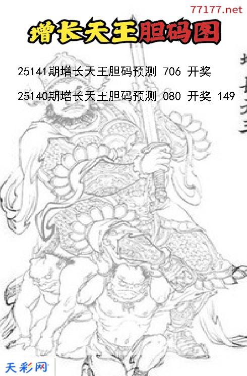 第25140期福彩3d增长天王胆码图
