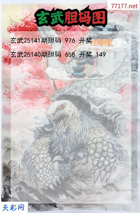 玄武25140期3d胆码图