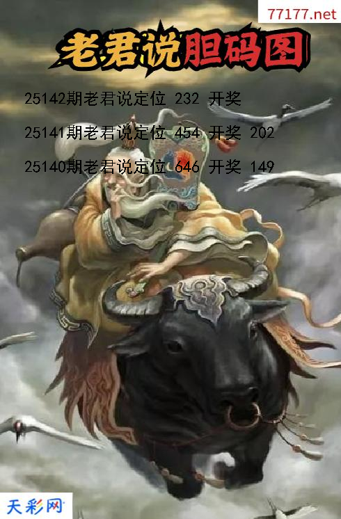 第25141期老君说3d胆码图