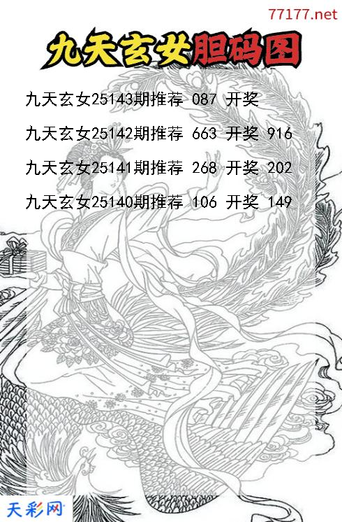 第25142期福彩3d九天玄女胆码图