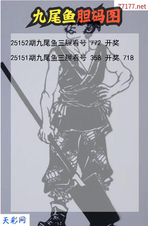 九尾鱼25151期3d胆码图