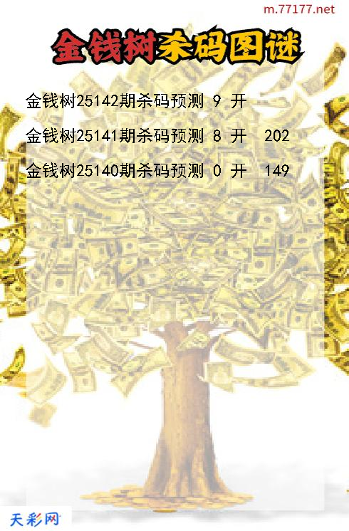第25141期金钱树3d杀码图谜