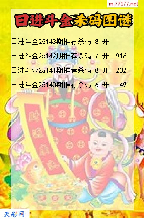 第25142期福彩3d日进斗金杀码图谜