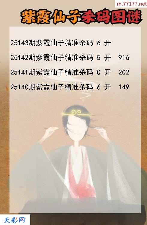 3d紫霞仙子第25142期杀码图谜