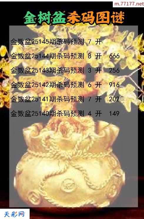 第25144期3d金数盆杀码图谜