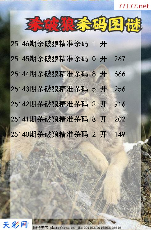 杀破狼第25145期福彩3d杀码图谜
