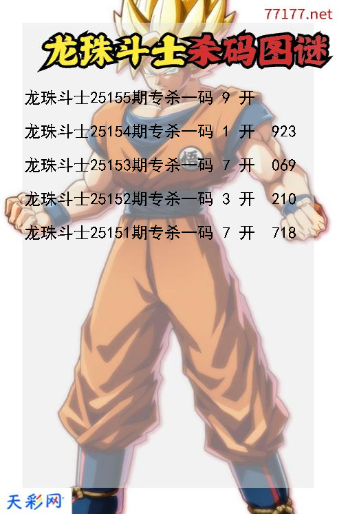 3d第25154期龙珠斗士杀码图谜