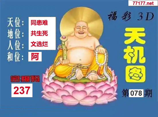 25年078期3d北盟天机图